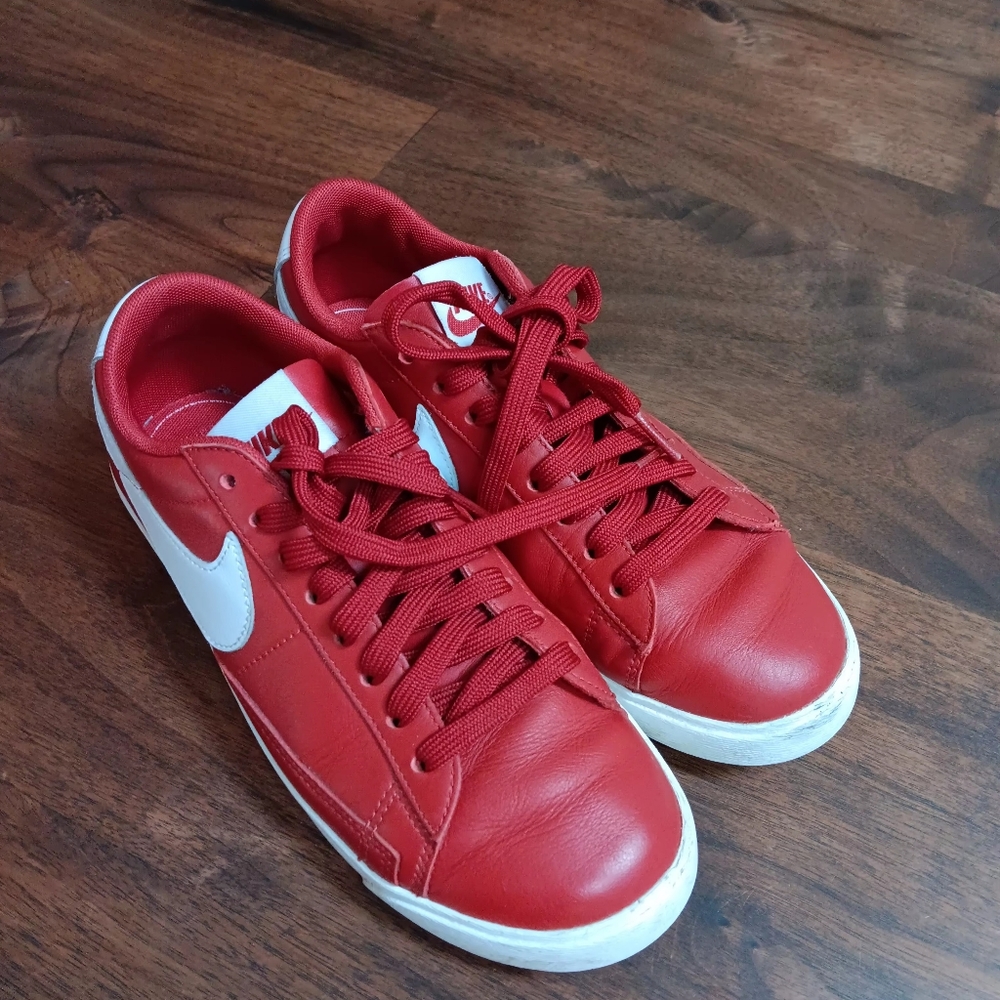 Nike blazers leather